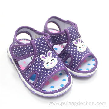 baby girls sandals with sound